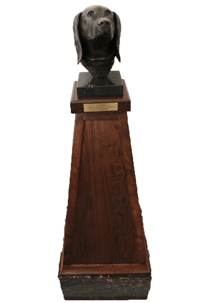 Old drum Bust